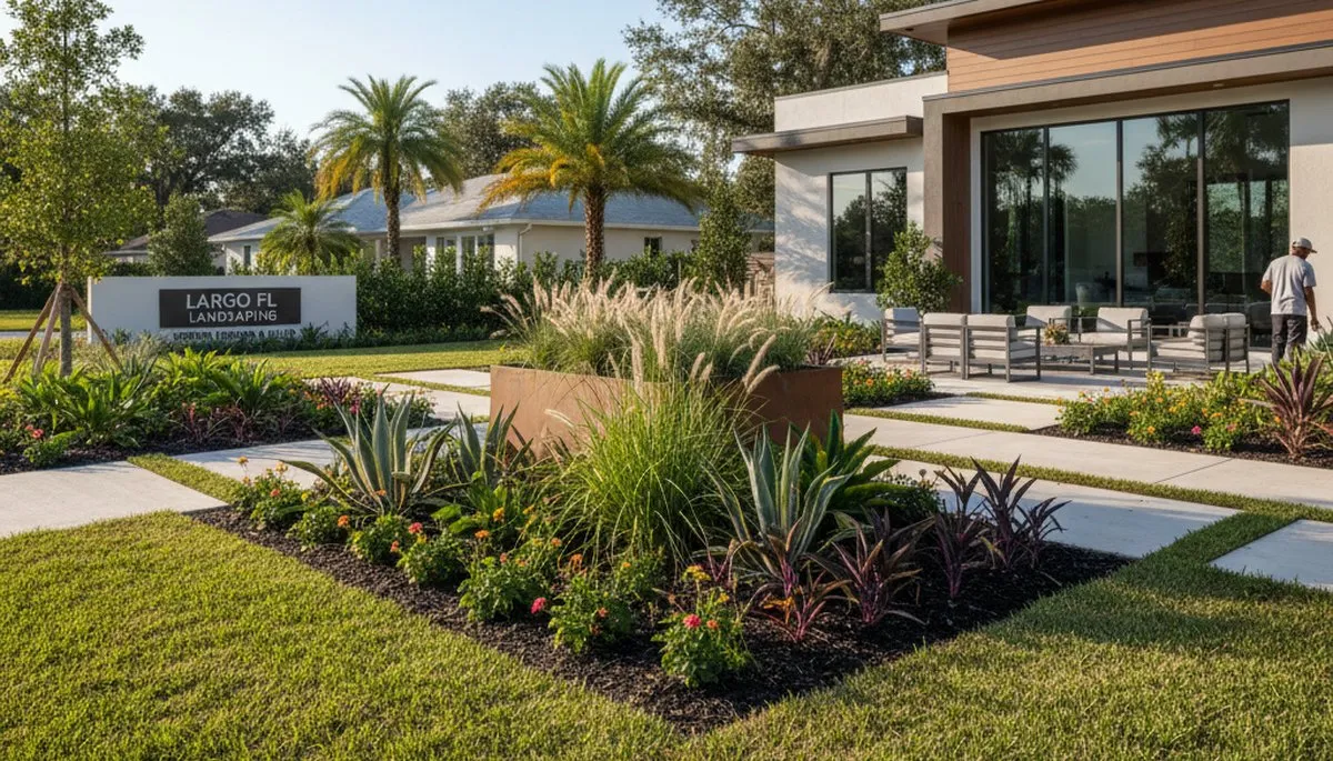 Landscaping services in Palm Harbor, FL for lawn care, maintenance, and yard cleanup